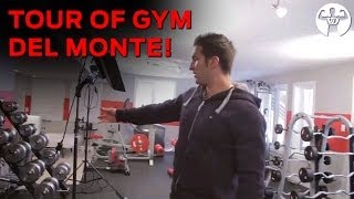 Fun Tour of Vince Del Montes Home Gym [upl. by Joey]