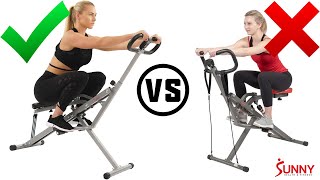 Row n Ride PRO Squat Assist VS Row n Ride [upl. by Nwahsad648]