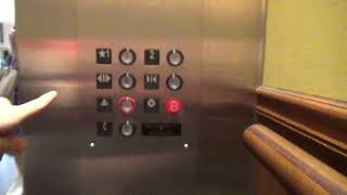 Modernized Montgomery Hydraulic Elevator  Ross Park Mall  Pittsburgh PA [upl. by Hufnagel]