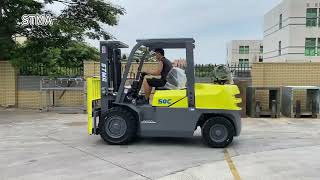 STMA 5ton lpg gasoline forklift [upl. by Sialac709]