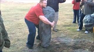 Benedikt Magnusson vs 580lb Stone [upl. by Uranie]