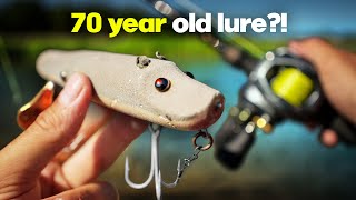 Fishing a 200 Topwater Lure from 1952 💰 [upl. by Eneryc]