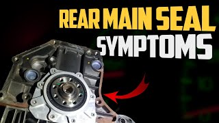 4 Signs of a Rear Main Seal Leak amp Replacement Cost [upl. by Enidaj]