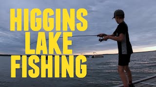 Higgins Lake Fishing with Dayen [upl. by Birdie19]