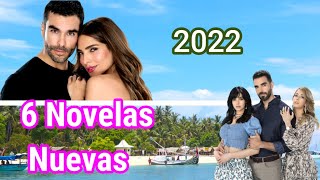 6 Super Novelas en estreno 2022 [upl. by Nosnej]