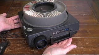 Kodak Carousel Slide Projector 1970’s [upl. by Nennarb949]