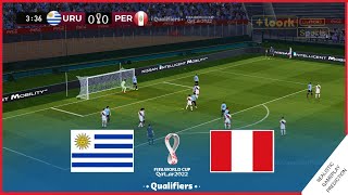 URUGUAY vs PERU  Eliminatorias Qatar 2022  Simulación Realista [upl. by Akerdna]