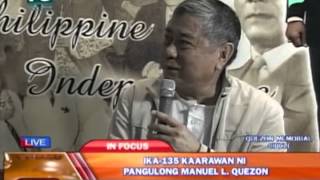 GMB Panayam kay Virgilio S Almario tungkol sa ika135 kaarawan ni Pangulong Manuel L Quezon [upl. by Artekal]