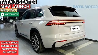 TATA LAUNCH NEW 7 SEATER MPV CAR IN INDIA 2024  PRICE LAUNCH DATE REVIEW  UPCOMING CARS [upl. by Close886]