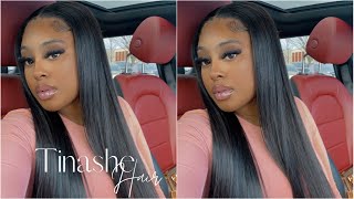 6X6 Lace Closure Straight 22 Inch Wig Install Ft Tinashe hair [upl. by Haland]