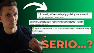 DESKA  TE ĆWICZENIA biją ją na głowę I plank I [upl. by Sandro]