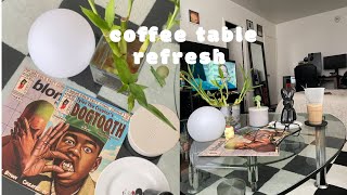 HOMEBODY DIARIES HOW TO MAKE YOUR COFFEE TABLE AESTHETIC BUDGET FRIENDLY [upl. by Ixel]