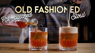 Make Amazing Cocktails Fast  PreBatched Old Fashioned [upl. by Hughie]