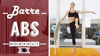 Barre Abs Fitness Workout  Lazy Dancer Tips [upl. by Head157]