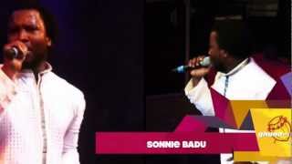 Sonnie Badu joins Becca on stage  GhanaMusiccom Video [upl. by Carol]