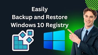 How to Easily Backup and Restore Windows 10 Registry  GearUpWindows Tutorial [upl. by Hepzi]