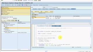 Webdynpro for ABAP Part6b [upl. by Yhtimit]