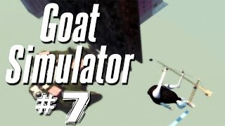 USER MADE LEVEL OF AWESOME  Goat Simulator  Part 7 [upl. by Chesnut180]