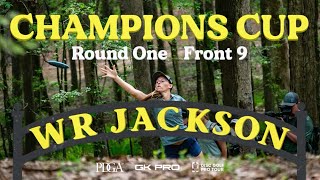 2022 Champions Cup  RD1 F9  Panis Pierce Allen Tattar  PDGA Major [upl. by Dell]