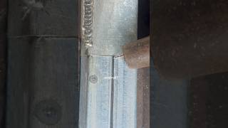 thin galvanized steel mig weld [upl. by Frodina]