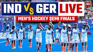 India Vs Germany LIVE Germany Beats India By 32 In Mens Hockey Semi Finals  Paris Olympics LIVE [upl. by Rosaleen]