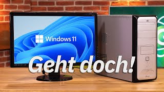 Windows 11 ohne TPM auf alten PCs installieren – TECHtipp [upl. by Penland]