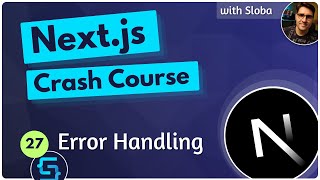 Error handling  Nextjs 14 Course Tutorial 27 [upl. by Ethelind111]