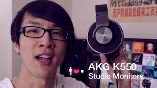 AKG K550 Headphone Review Clean Lean amp A Little Mean [upl. by Mahan]