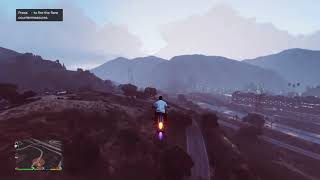 GTA 5  Testing Oppressor MkII Explosive MG and Homing Missiles [upl. by Nylimaj313]