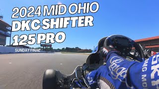 2024 Mid Ohio DKC Shifter 125 Pro Sunday Final [upl. by Asiaj97]