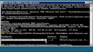 DigiCert SSL Certificate Installation  Microsoft Exchange 2007 [upl. by Debor]