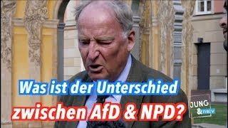 Was ist der Unterschied zwischen AfD und NPD Was ist ein Nazi Alexander Gauland AfD [upl. by Rad81]