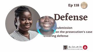 Ep118 How to Enter Defense to a Crime No Case Submission Resting on the Prosecutions Case [upl. by Nimzzaj]