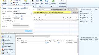 ERP Microsoft Dynamics AX 2012 Workflow [upl. by Landry487]