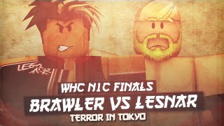 APRW Terror In Tokyo World Heavyweight N1C Finals Sock Lesnar vs Jordano Brawler [upl. by Rhett961]