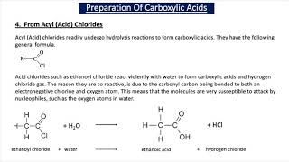 Carboxylic Acids  Nomenclature and Preparation A2 Chemistry [upl. by Aanas170]