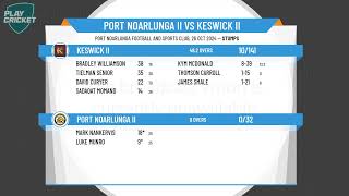 Port Noarlunga II v Keswick II [upl. by Brennen]