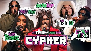 2024 XXL Freshman Cypher With That Mexican OT Skilla Baby ScarLip Cash Cobain and Lay Bankz [upl. by Imailiv]