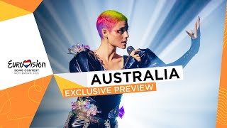 Montaigne  Technicolour  Exclusive Preview Clip  Australia 🇦🇺 Eurovision 2021 [upl. by Nee]