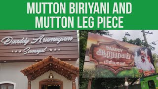 Daddy Arumugam Samayal Restaurant  Daaddy Arumugam Hotel Madurai  vlog [upl. by Isman]