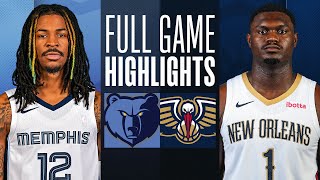 GRIZZLIES at PELICANS  FULL GAME HIGHLIGHTS  December 26 2023 [upl. by Atalanta]