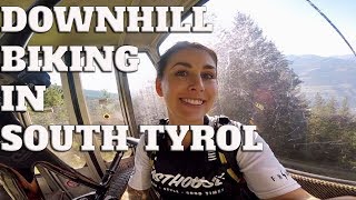 Downhill Biken in South Tyrol l Brixen l Mountainbike Festival l Vol 1 l VLOG 54 MISS PEACHES [upl. by Llevram]