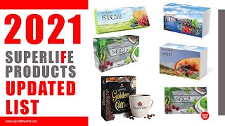 2021 Updated List of Superlife Products STC30 SCC15 SNC SIC Superlife Products Crown Team [upl. by Ecirehc633]