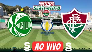 AO VIVO  REACT JUVENTUDE X FLUMINENSE  RODADA 26 BRASILEIRÃO 2024 [upl. by Nivanod]