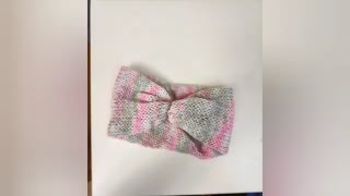 How to knit Ear Warmers with Prym Maxi 44 needle knitting machine and other knitting machines [upl. by Eloc292]