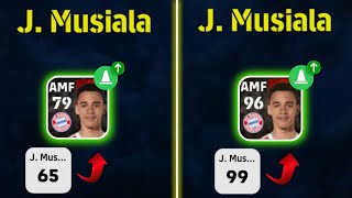 How to Train J MUSIALA at Max Level Max Rating in efootball 2023 Mobile [upl. by Kroo812]