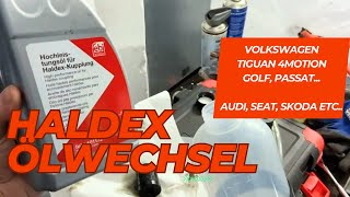 ⚙️ HALDEXÖlwechsel mit Filter  Generation 4 ✅ [upl. by Jp]