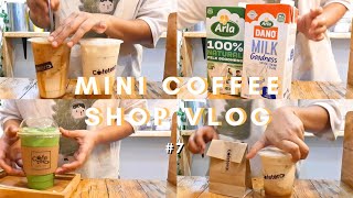 Mini Coffee Shop Vlog  Coffee × Mistakes × Macchiato Day  7  Cafetera [upl. by Grenier811]