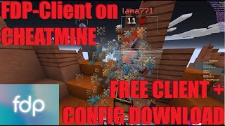 FDPClient config release  FREE CLIENT on MINECRAFT SERVER  BEST FREE CLIENT [upl. by Thill]