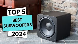 Top 5 BEST Subwoofers of 2024  BEST Subwoofers Review [upl. by Thilda501]